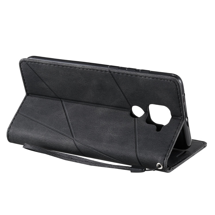 For Xiaomi Redmi Note 9 Skin Feel Splicing Horizontal Flip Leather Case with Holder & Card Slots & Wallet & Photo Frame