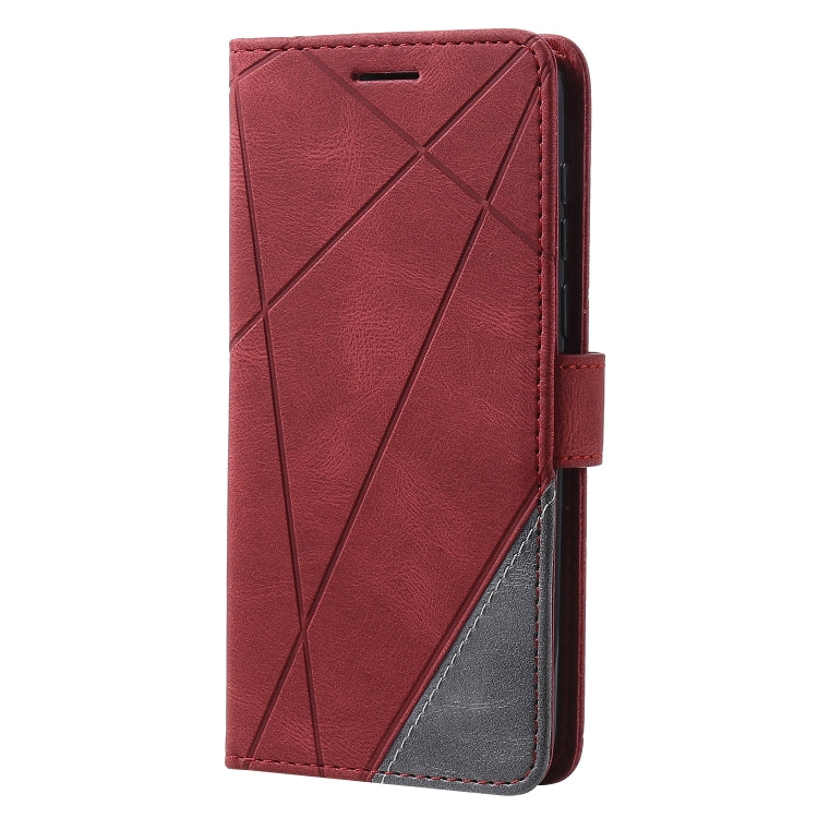 For Huawei Y5p / Honor 9s Skin Feel Splicing Horizontal Flip Leather Case with Holder & Card Slots & Wallet & Photo Frame