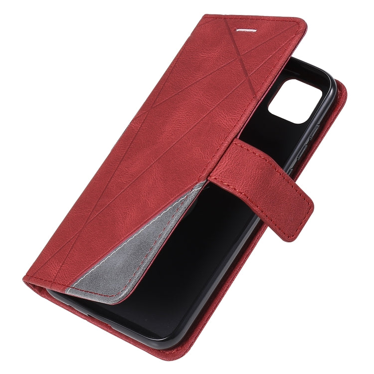 For Huawei Y5p / Honor 9s Skin Feel Splicing Horizontal Flip Leather Case with Holder & Card Slots & Wallet & Photo Frame