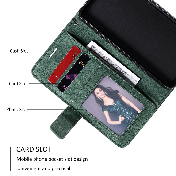 For Huawei Y5p / Honor 9s Skin Feel Splicing Horizontal Flip Leather Case with Holder & Card Slots & Wallet & Photo Frame