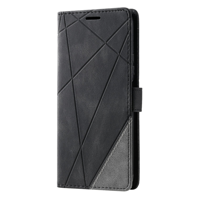 For Huawei nova 7 SE Skin Feel Splicing Horizontal Flip Leather Case with Holder & Card Slots & Wallet & Photo Frame