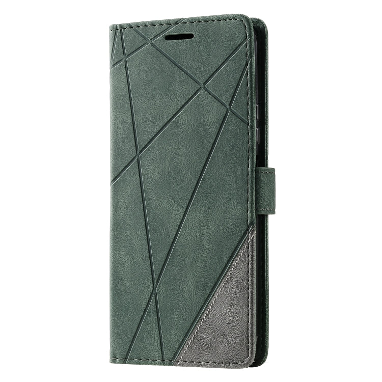 For Huawei nova 7 SE Skin Feel Splicing Horizontal Flip Leather Case with Holder & Card Slots & Wallet & Photo Frame