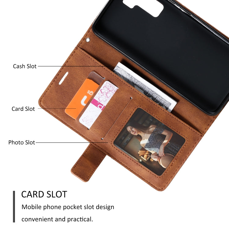 For Huawei nova 7 SE Skin Feel Splicing Horizontal Flip Leather Case with Holder & Card Slots & Wallet & Photo Frame