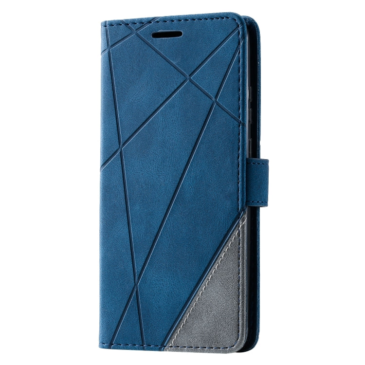 For Huawei P smart 2020 Skin Feel Splicing Horizontal Flip Leather Case with Holder & Card Slots & Wallet & Photo Frame