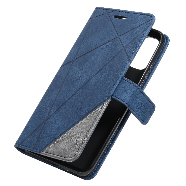 For Huawei P smart 2020 Skin Feel Splicing Horizontal Flip Leather Case with Holder & Card Slots & Wallet & Photo Frame