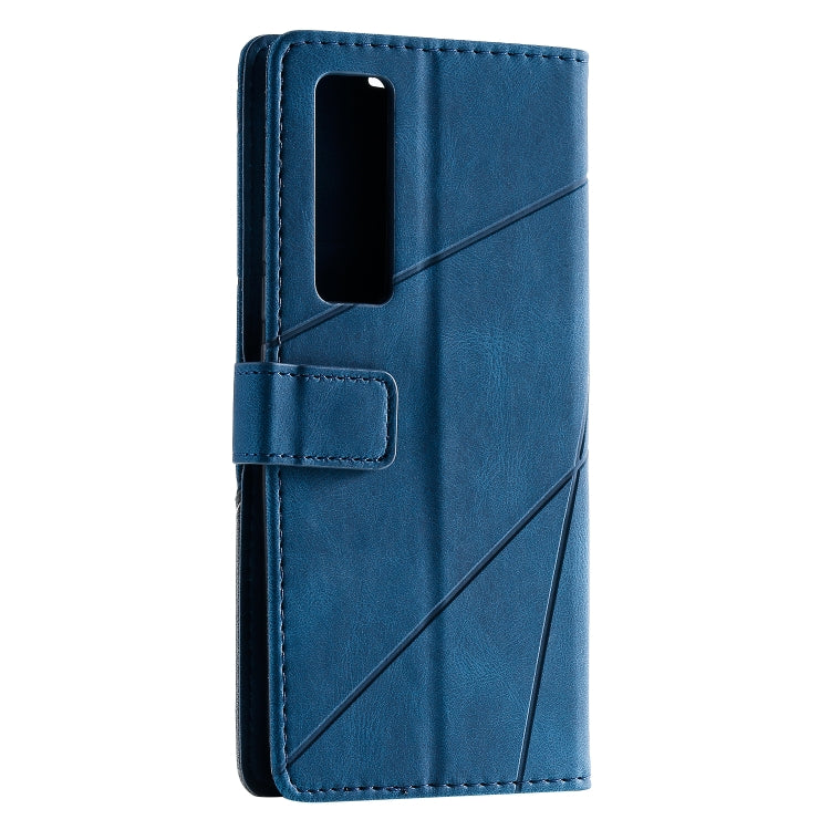 For Huawei nova 7 Pro 5G Skin Feel Splicing Horizontal Flip Leather Case with Holder & Card Slots & Wallet & Photo Frame