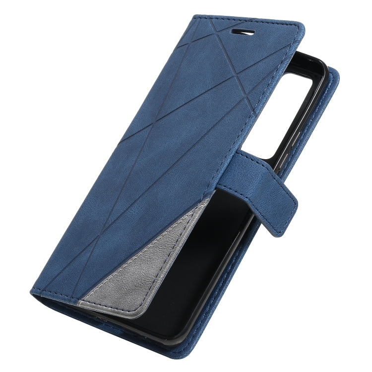 For Huawei nova 7 Pro 5G Skin Feel Splicing Horizontal Flip Leather Case with Holder & Card Slots & Wallet & Photo Frame