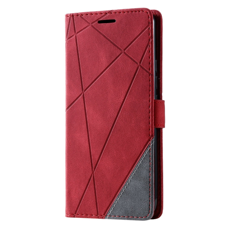 For Huawei nova 7 Pro 5G Skin Feel Splicing Horizontal Flip Leather Case with Holder & Card Slots & Wallet & Photo Frame