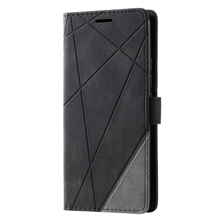 For Huawei nova 7 Pro 5G Skin Feel Splicing Horizontal Flip Leather Case with Holder & Card Slots & Wallet & Photo Frame