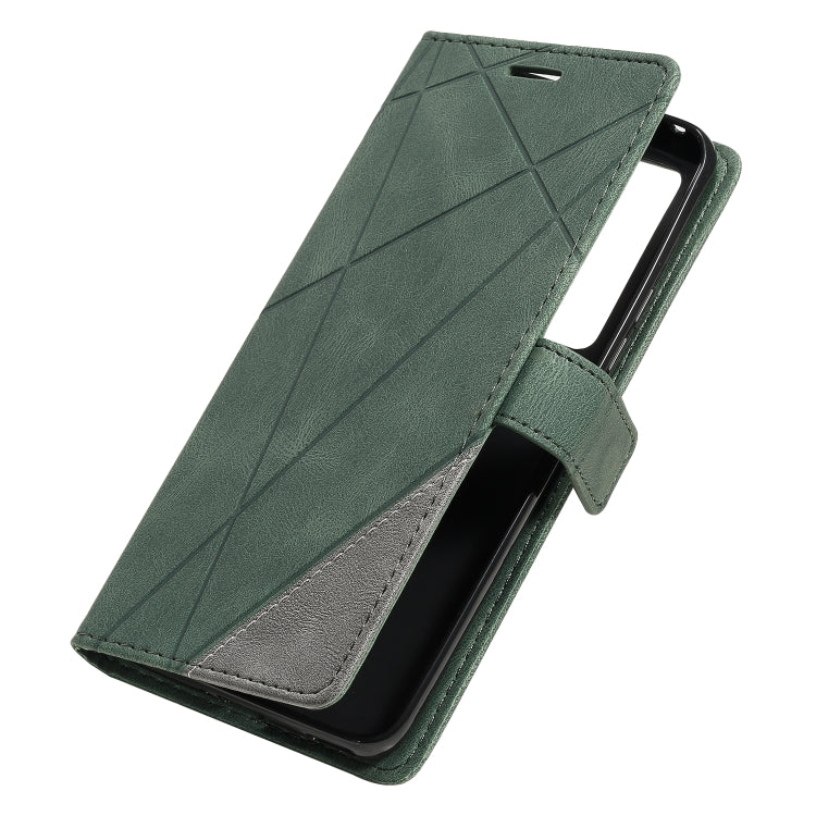 For Huawei nova 7 Pro 5G Skin Feel Splicing Horizontal Flip Leather Case with Holder & Card Slots & Wallet & Photo Frame