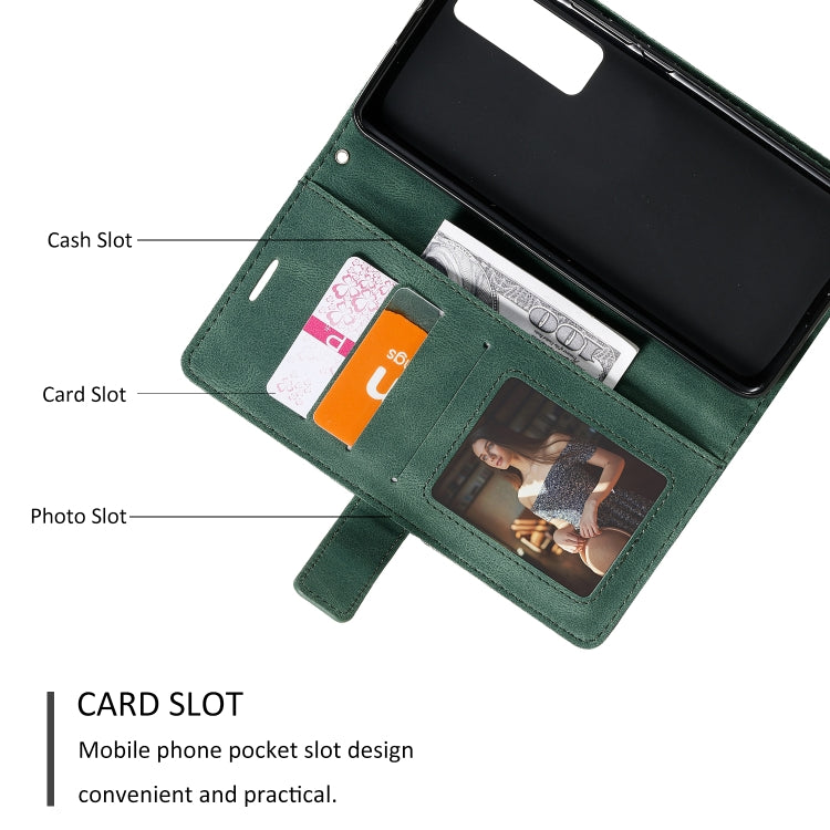 For Huawei nova 7 Pro 5G Skin Feel Splicing Horizontal Flip Leather Case with Holder & Card Slots & Wallet & Photo Frame