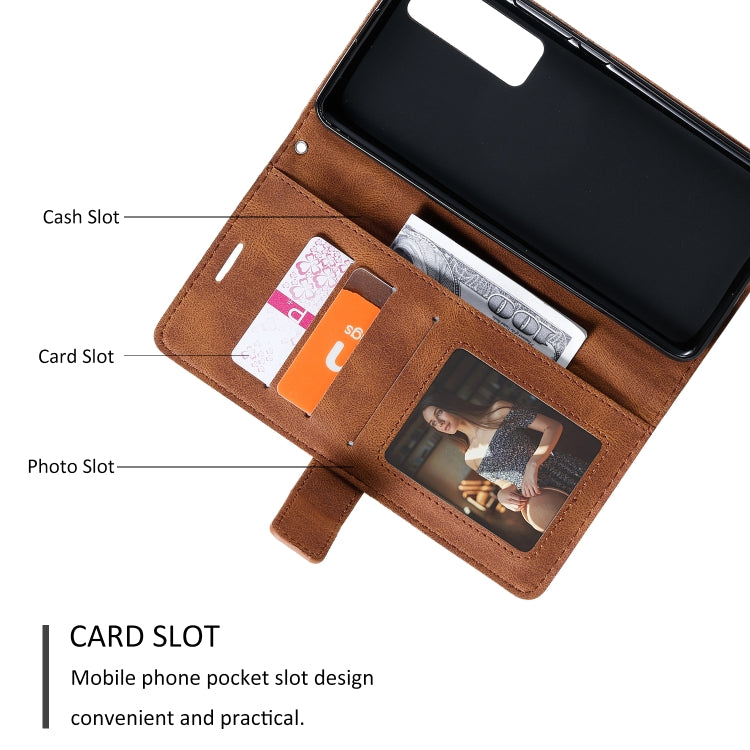 For Huawei nova 7 Pro 5G Skin Feel Splicing Horizontal Flip Leather Case with Holder & Card Slots & Wallet & Photo Frame