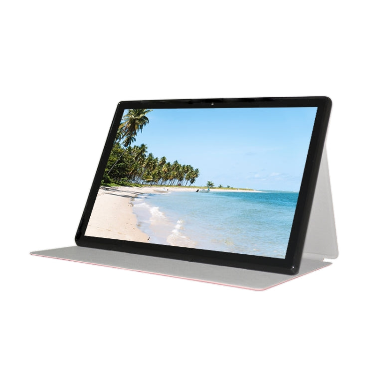 For Teclast P20HD / M40 Business Style Horizontal Flip PU Leather Protective Case with Holder