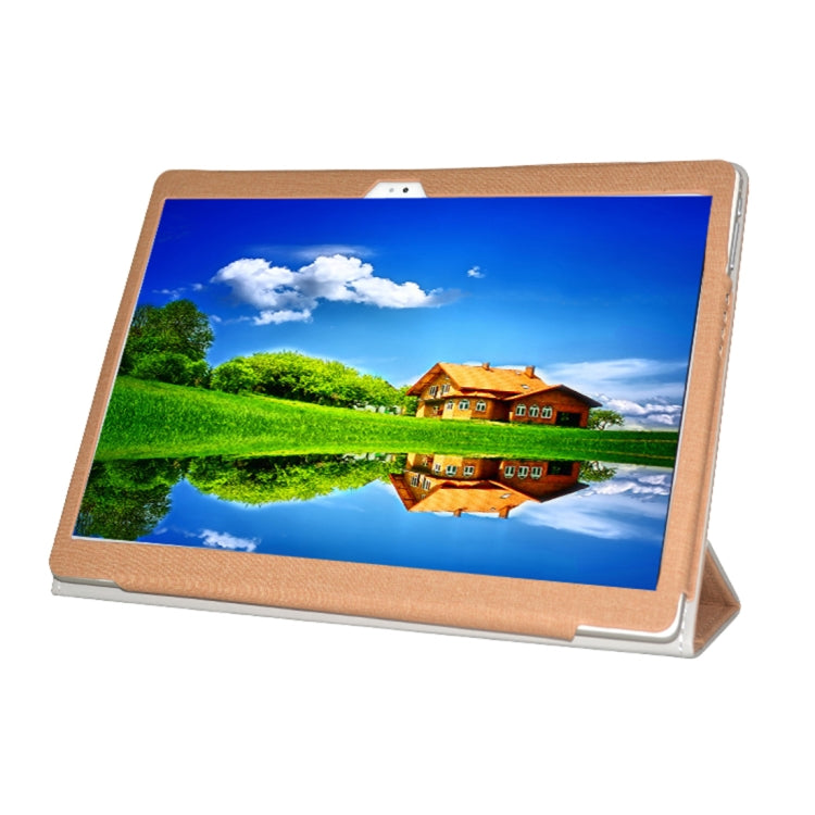 For ALLDOCUBE X Neo (WMC0370) Anti-slip Texture Horizontal Flip Leather Case with Three-folding Holder