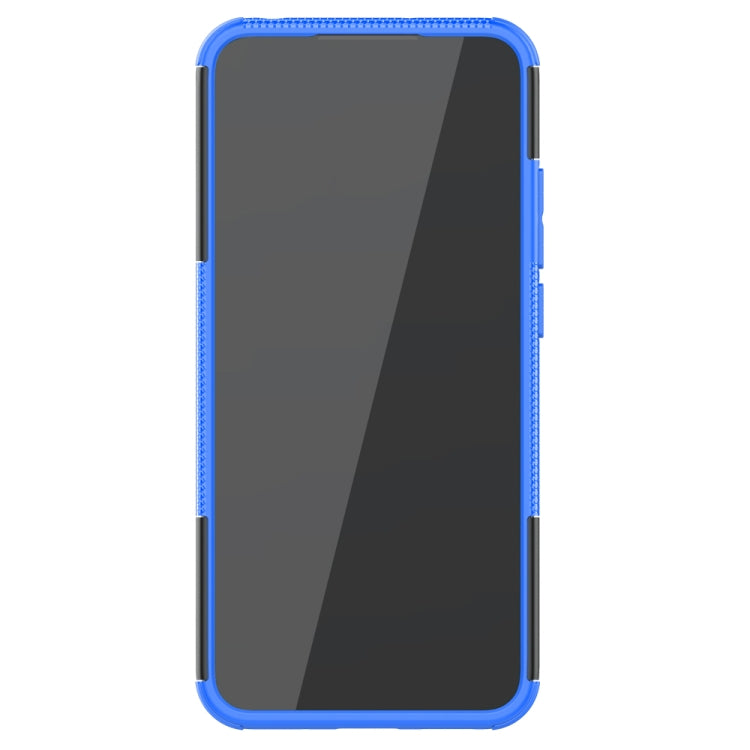 For Xiaomi Redmi 9A Tire Texture Shockproof TPU+PC Protective Case with Holder