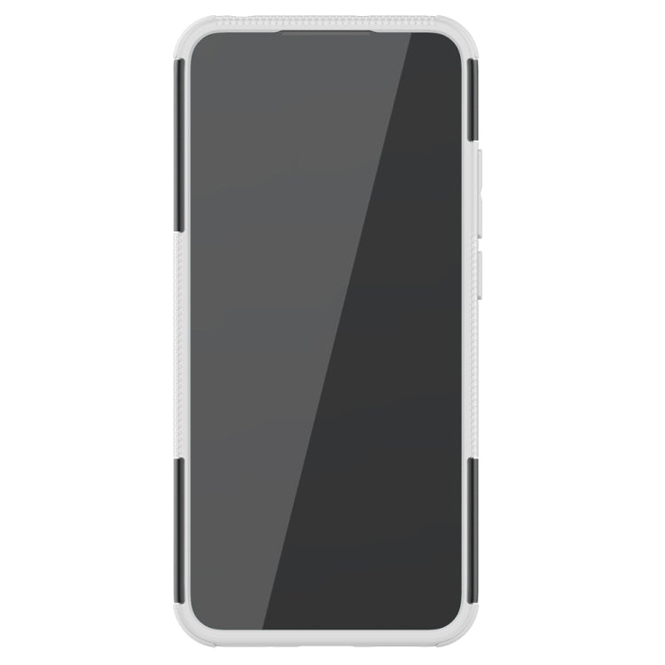 For Xiaomi Redmi 9A Tire Texture Shockproof TPU+PC Protective Case with Holder