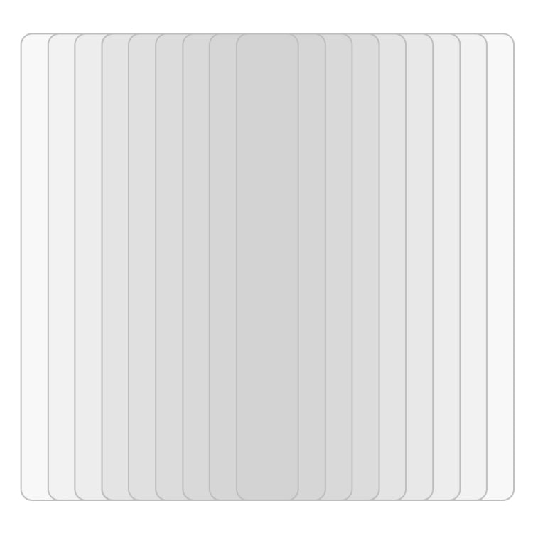 For Huawei Tablet C3 8.0 25 PCS 9H HD Explosion-proof Tempered Glass Film