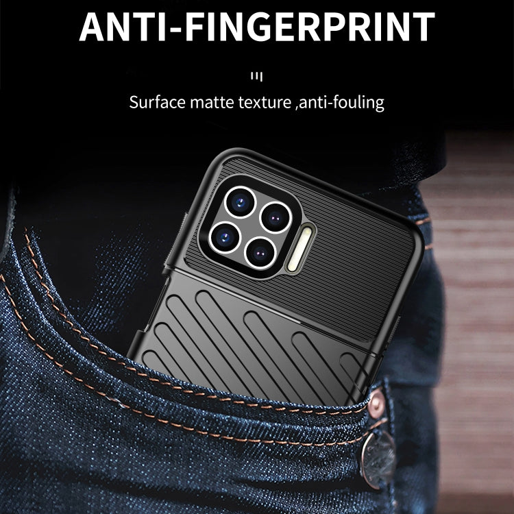 For Motorola Moto G 5G Plus Thunderbolt Shockproof TPU Protective Soft Case(Black)