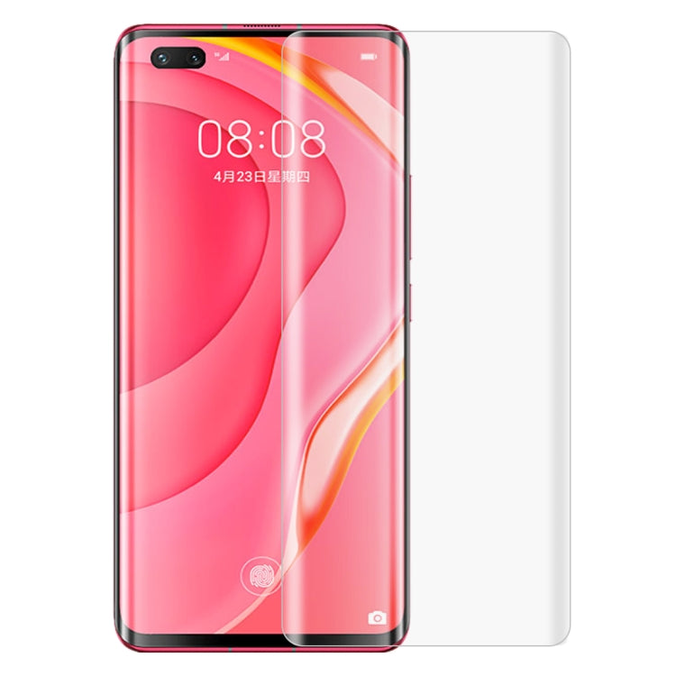 For Huawei Nova 7 Pro 3D Curved Silk-screen PET Full Coverage Protective Film(Transparent)