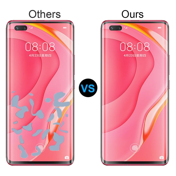 For Huawei Nova 7 Pro 3D Curved Silk-screen PET Full Coverage Protective Film(Transparent)