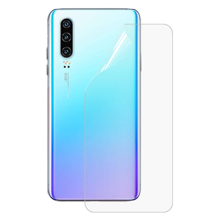 For Huawei P30 Full Screen Protector Explosion-proof Hydrogel Back Film