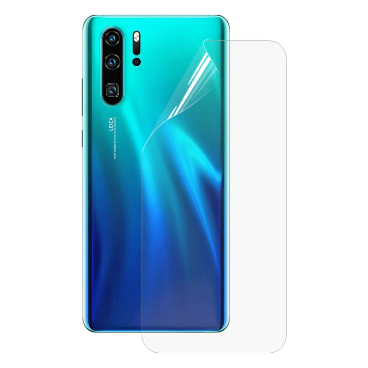 For Huawei P30 Pro Full Screen Protector Explosion-proof Hydrogel Back Film