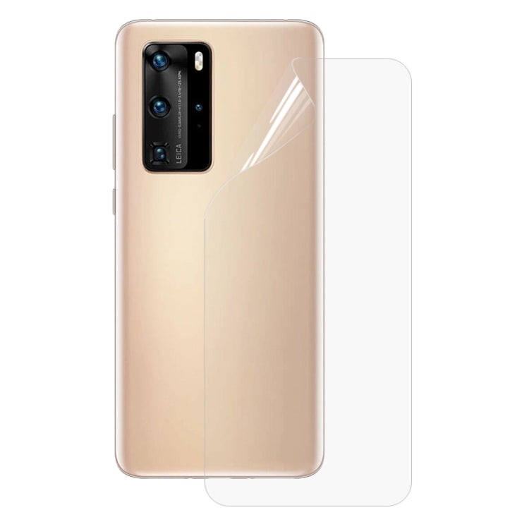 For Huawei P40 Pro Full Screen Protector Explosion-proof Hydrogel Back Film