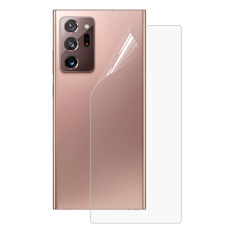 For Samsung Galaxy Note20 Ultra Full Screen Protector Explosion-proof Hydrogel Back Film