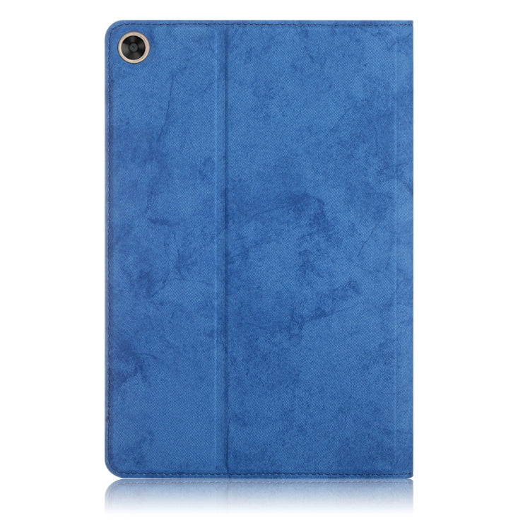 For Huawei Enjoy Tablet 2 10.1 inch / Honor Pad 6 10.1 inch Marble Cloth Texture Horizontal Flip Leather Case with Holder