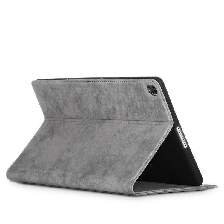 For Huawei Enjoy Tablet 2 10.1 inch / Honor Pad 6 10.1 inch Marble Cloth Texture Horizontal Flip Leather Case with Holder