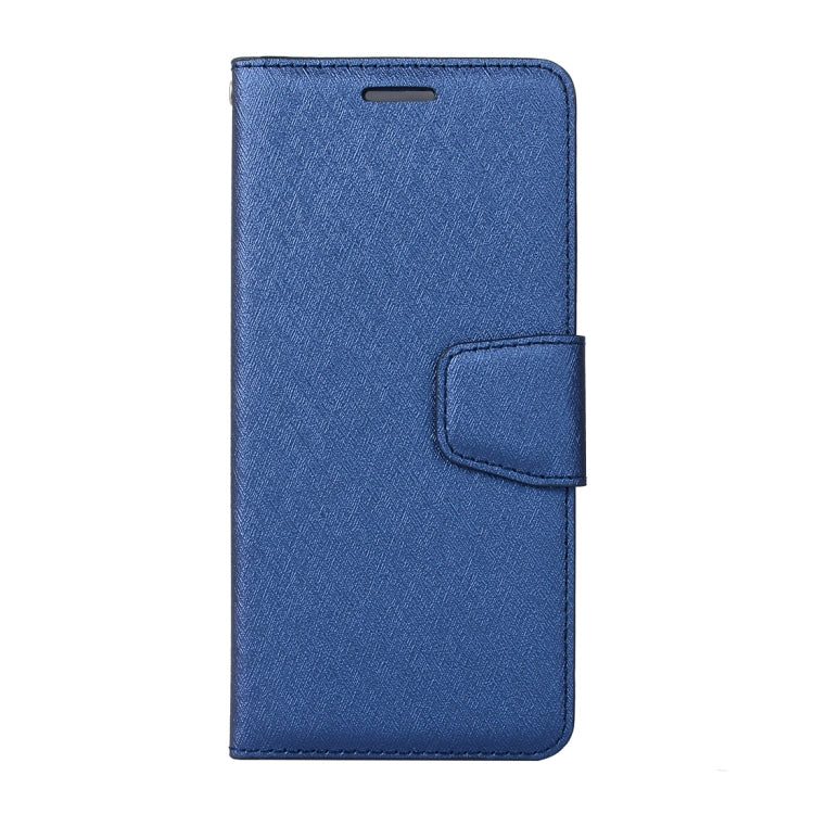 For OPPO Reno4 Silk Texture Horizontal Flip Leather Case with Holder & Card slots & Wallet & Photo Frame