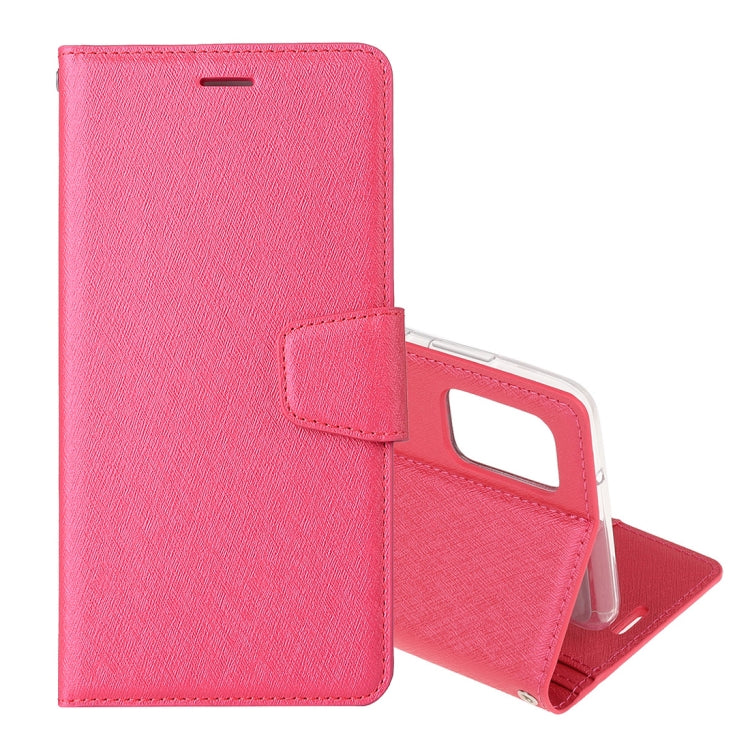 For OPPO Reno4 Silk Texture Horizontal Flip Leather Case with Holder & Card slots & Wallet & Photo Frame