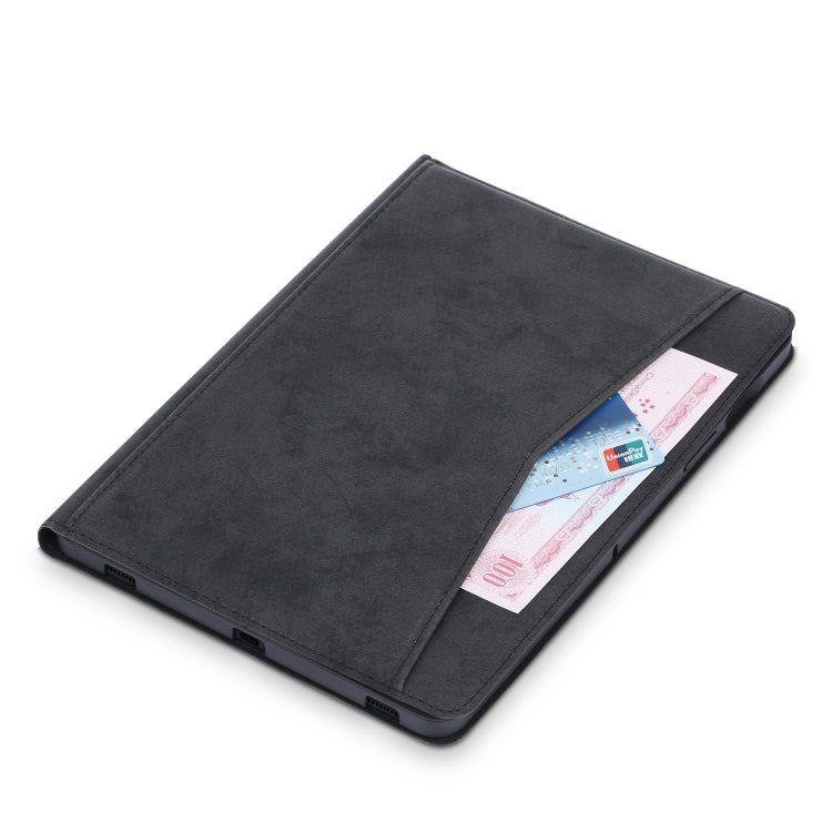 For Samsung Galaxy Tab S8 / Galaxy Tab S7 T870/T875 TPU Front Support Horizontal Flip Leather Case with Holder & Pen Slot & Sleep / Wake-up Function