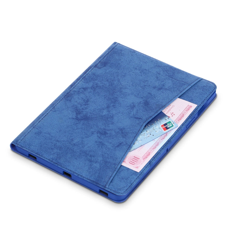 For Samsung Galaxy Tab S8 / Galaxy Tab S7 T870/T875 TPU Front Support Horizontal Flip Leather Case with Holder & Pen Slot & Sleep / Wake-up Function