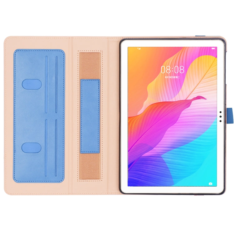 For Huawei Enjoy Tablet 2 10.1 inch Business Retro Texture Horizontal Flip Leather Case with Holder & Card Slots & Hand Strap