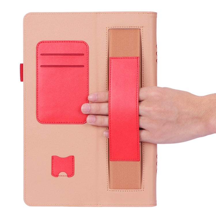 For Huawei MatePad 10.8 (2020) Business Retro Texture Horizontal Flip Leather Case with Holder & Card Slots & Hand Strap