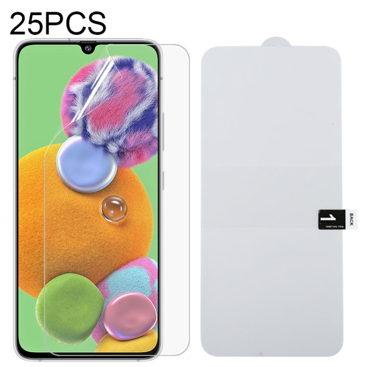 For Samsung Galaxy A90 5G 25 PCS Full Screen Protector Explosion-proof Hydrogel Film