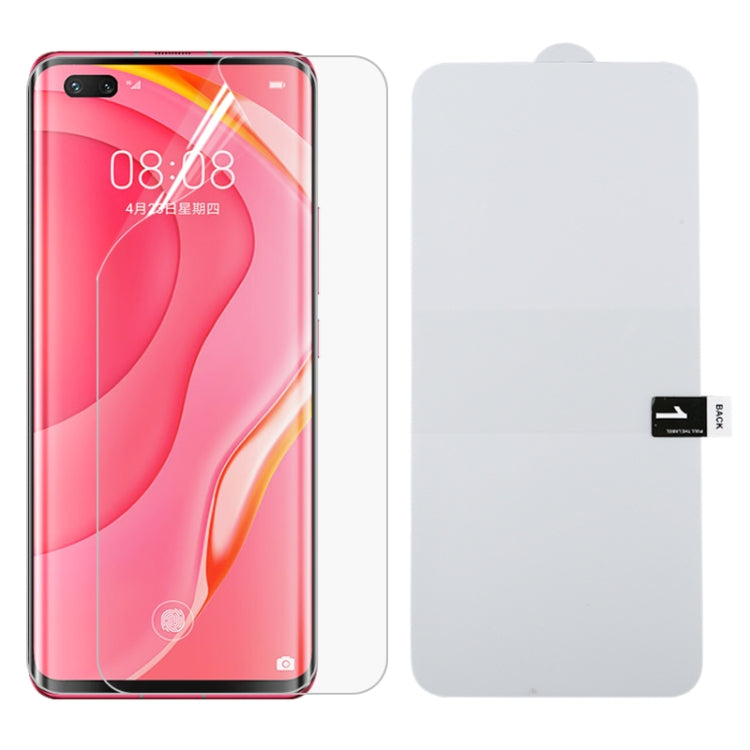 For Huawei Nova 7 Pro Full Screen Protector Explosion-proof Hydrogel Film