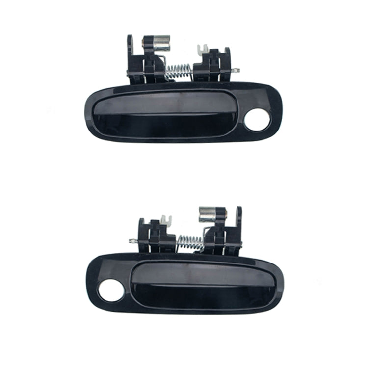 2 PCS Car Front Door Outside Handle 69220-02030+69210-02030 for Toyota Corolla 1998-2002