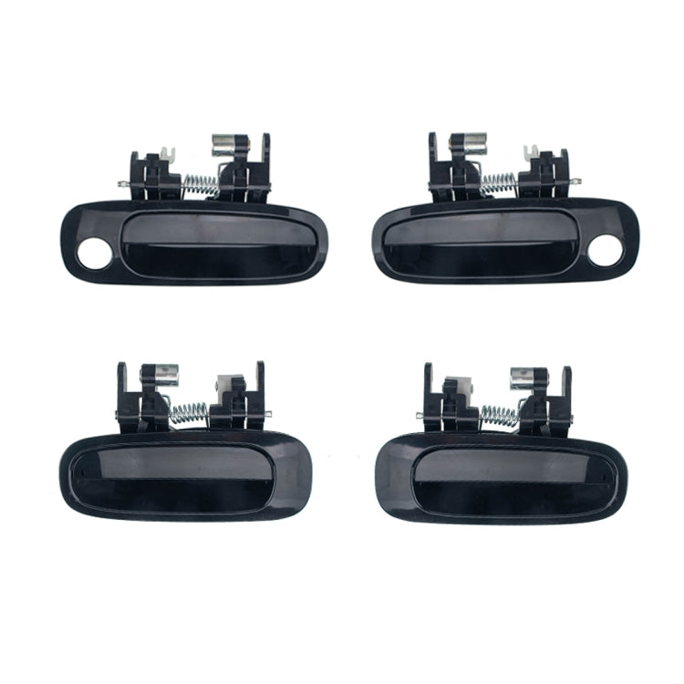 4 PCS Car Door Outside Handle 6922/10-02030+6924/30-02040 for Toyota Corollaa 1998-2002