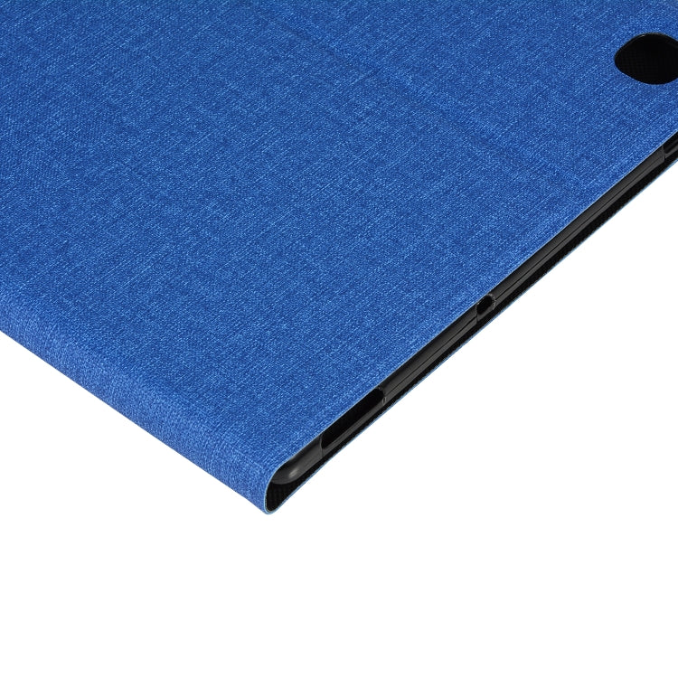 For Huawei Enjoy Tablet 2 10.1 inch Cloth Texture TPU Horizontal Flip Leather Case with Holder