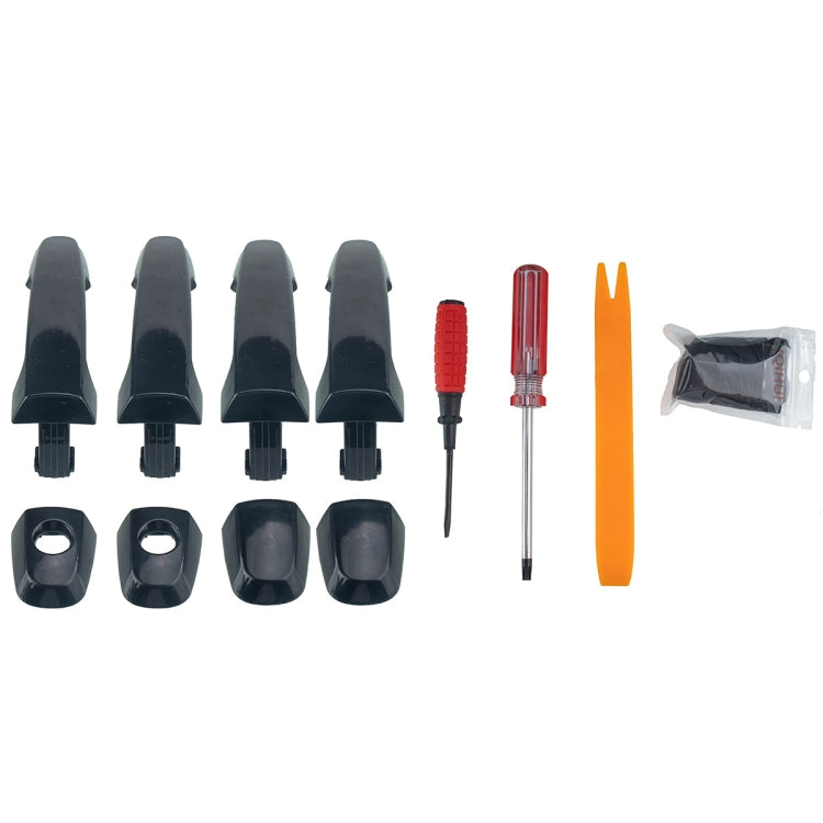 4 PCS Car Door Outside Handle 69211-AA020 for Toyota Corolla 2003-2008 with Tool Kit