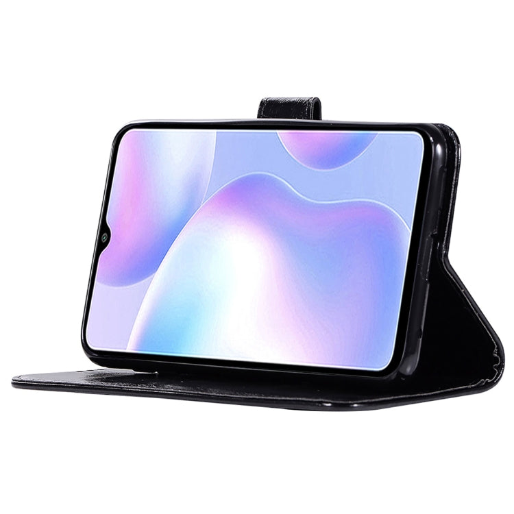 For Xiaomi Redmi 9A Copper Buckle Retro Crazy Horse Texture Horizontal Flip Leather Case with Holder & Card Slots & Wallet