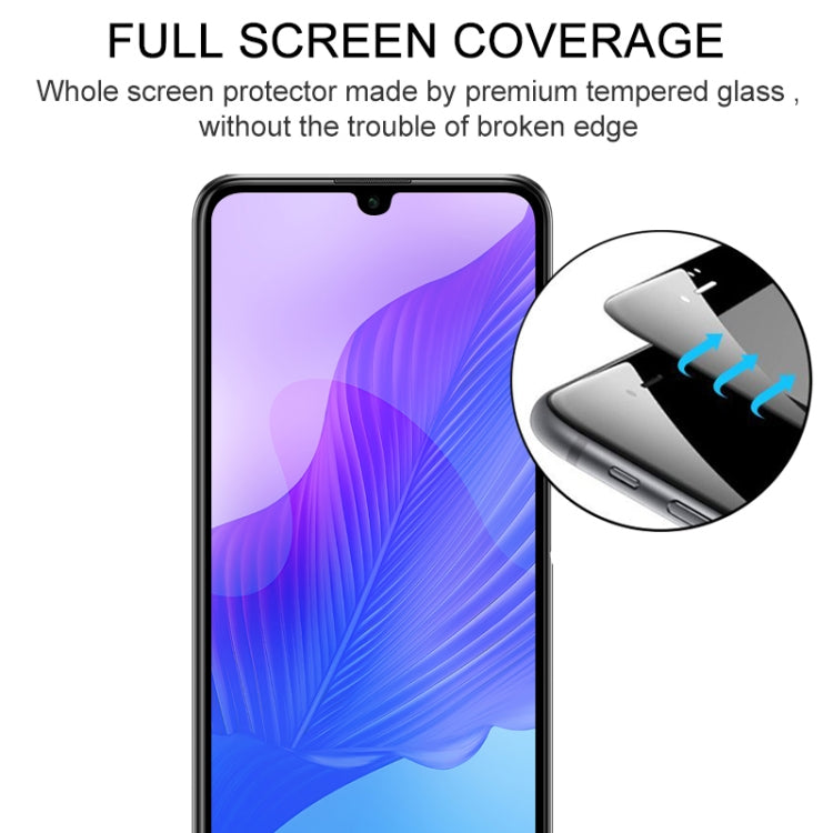 For Huawei Enjoy 20 Pro Full Glue Full Screen Tempered Glass Film
