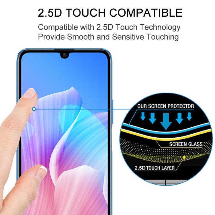 For Huawei Enjoy Z 5G Full Glue Full Screen Tempered Glass Film