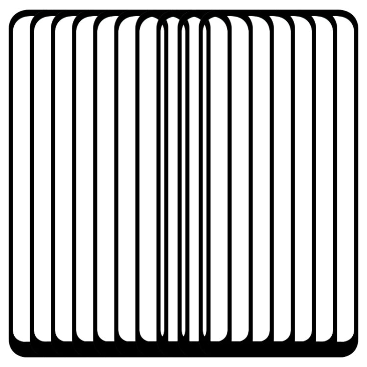 For Motorola Moto G Fast 25 PCS Full Glue Full Screen Tempered Glass Film