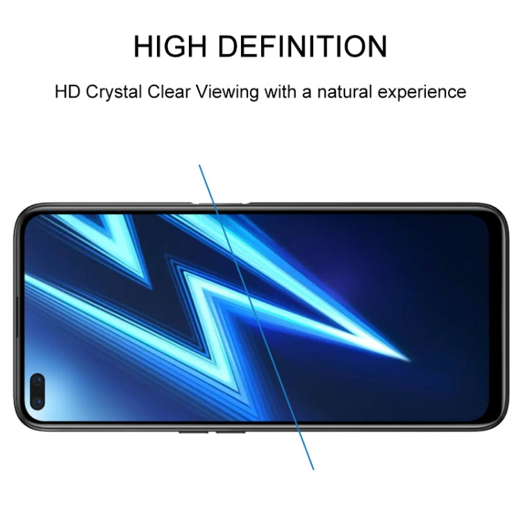For OPPO Realme 6 Pro 25 PCS Full Glue Full Screen Tempered Glass Film