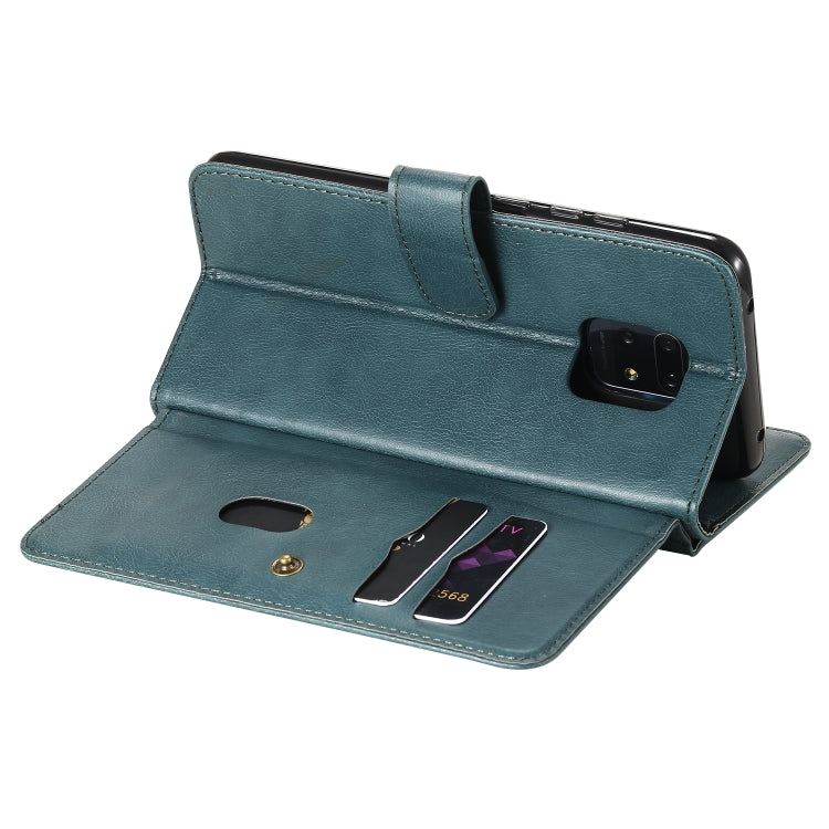 For Xiaomi Redmi 10X 5G / Redmi 10X Pro 5G Multifunctional Magnetic Copper Buckle Horizontal Flip Solid Color Leather Case with 10 Card Slots & Wallet & Holder & Photo Frame