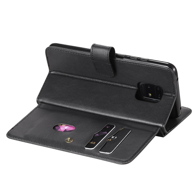 For Xiaomi Redmi 10X 5G / Redmi 10X Pro 5G Multifunctional Magnetic Copper Buckle Horizontal Flip Solid Color Leather Case with 10 Card Slots & Wallet & Holder & Photo Frame