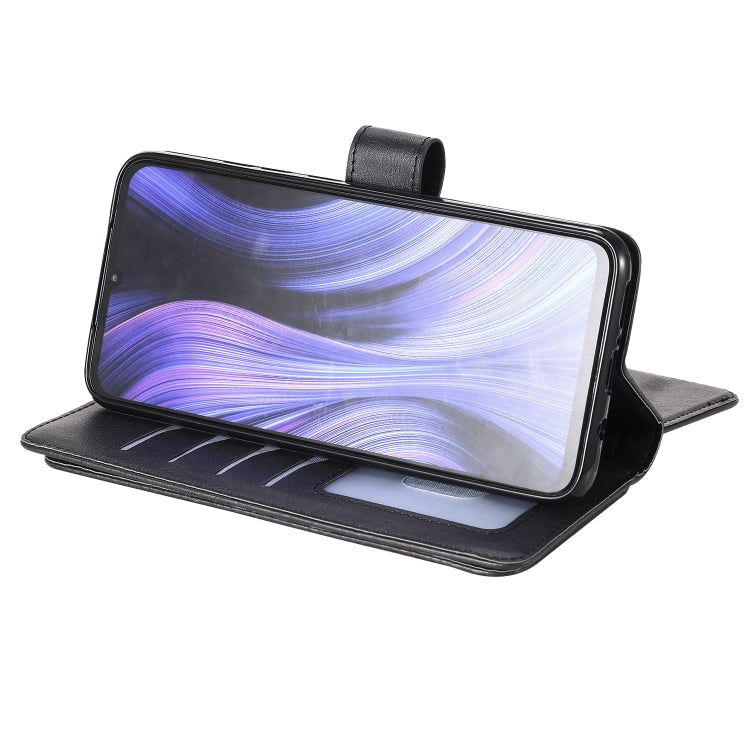 For Xiaomi Redmi 10X 5G / Redmi 10X Pro 5G Multifunctional Magnetic Copper Buckle Horizontal Flip Solid Color Leather Case with 10 Card Slots & Wallet & Holder & Photo Frame